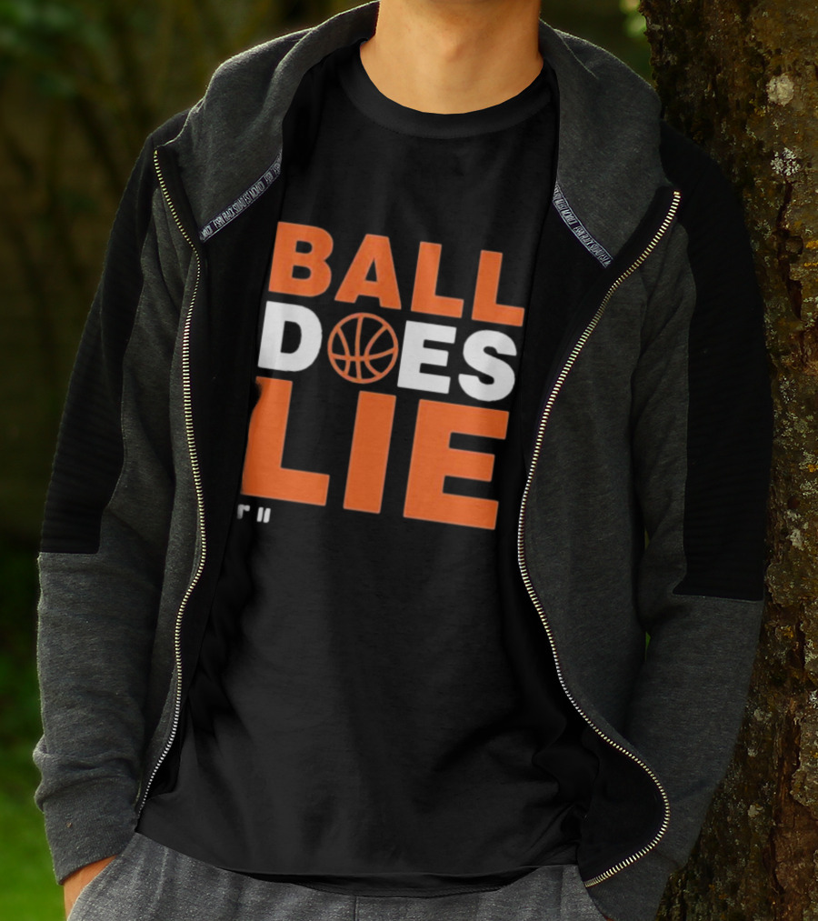 Ball Does Lie Basketball Refmasters T-Shirt