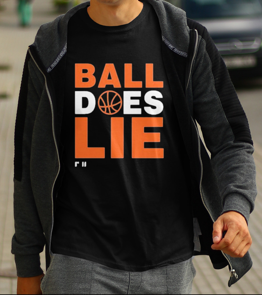 Ball Does Lie Basketball Refmasters T-Shirt