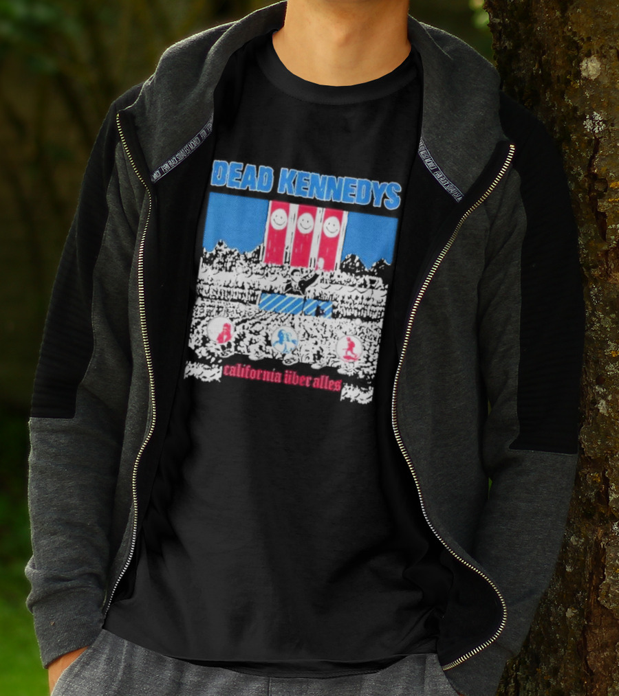 Dead Kennedys California Über Alles Smile Flags Punk T-Shirt