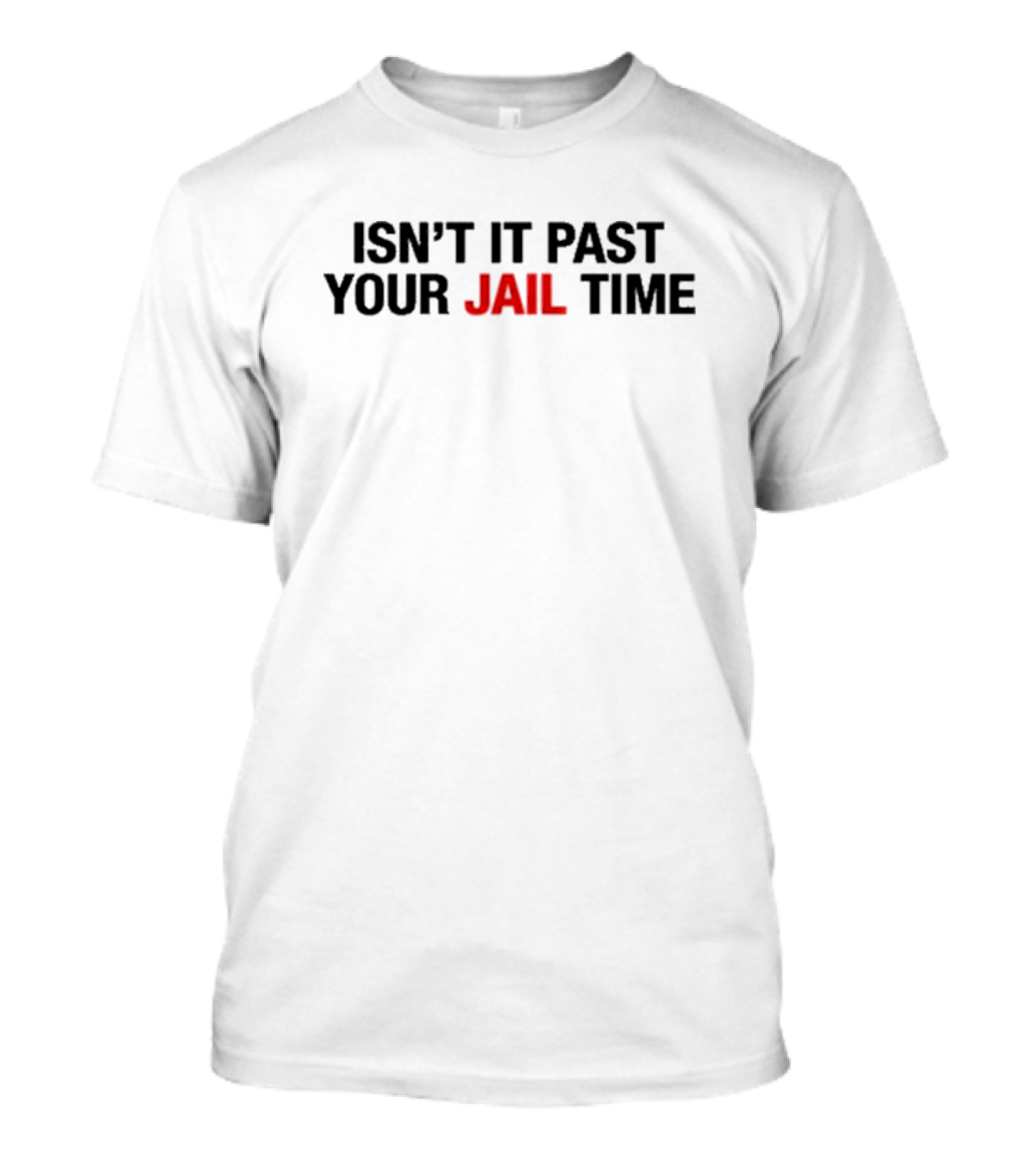 Isn't It Past Your Jail Time Latenighter Jimmy Kimmel's Wife Wearing T-Shirt
