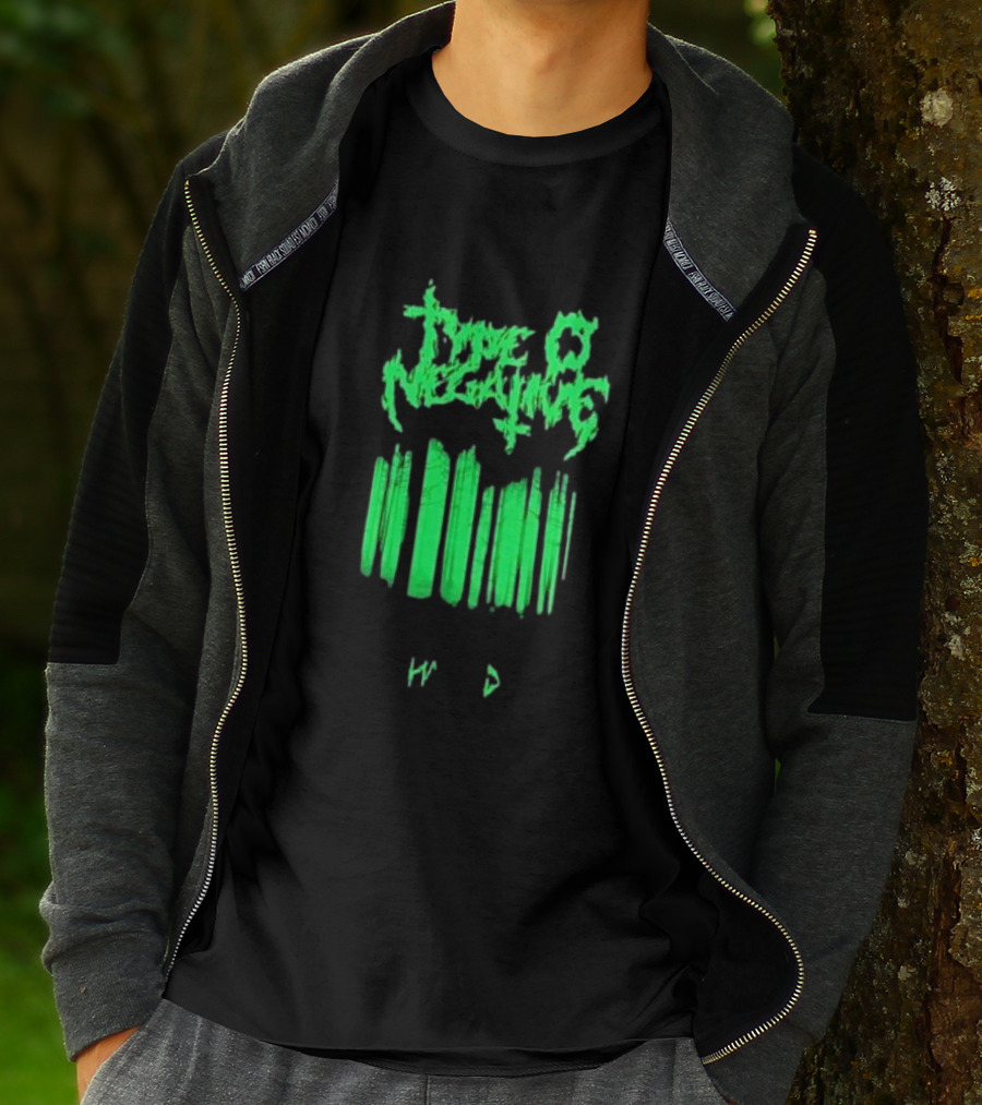 Type O Negative Haunted Black Green Barcode T-Shirt