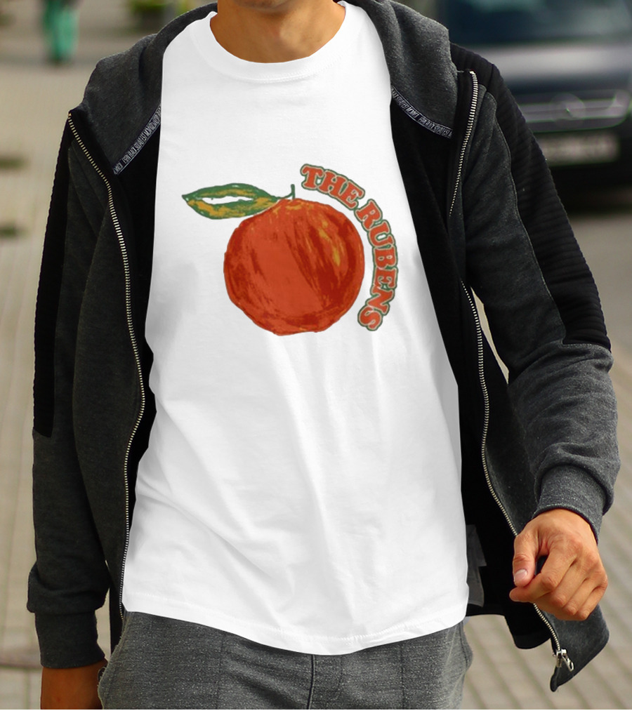 The Rubens Orange Artwork Soda T-Shirt