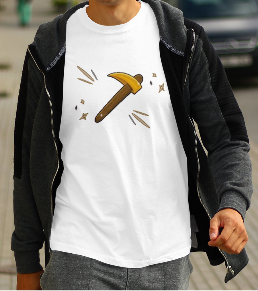 Christopher Escalante Golden Hoe Pickaxe Blast T-Shirt