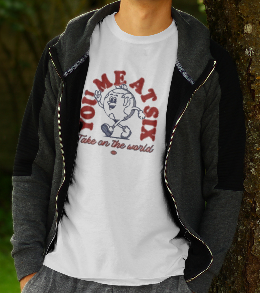 You Me At Six Take On The World Walking Globe Character T-Shirt