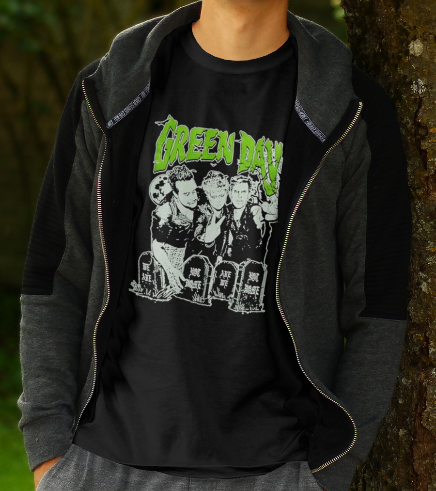 Green Day Zombies You Are We Are Glow-In-The-Dark T-Shirt