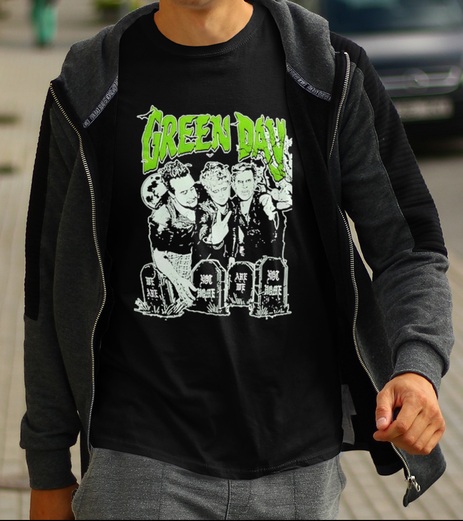 Green Day Zombies You Are We Are Glow-In-The-Dark T-Shirt