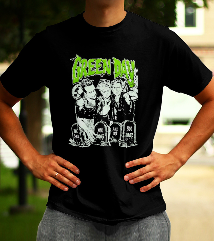 Green Day Zombies You Are We Are Glow-In-The-Dark T-Shirt