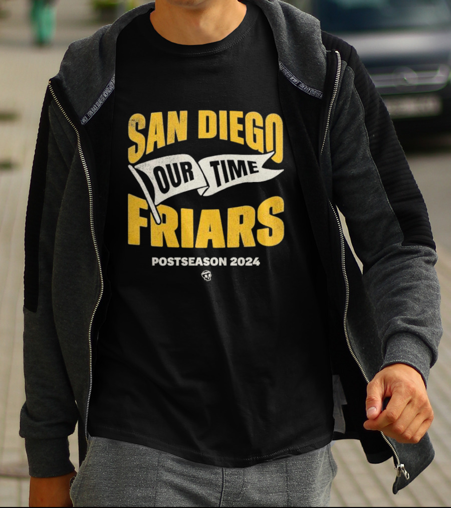 San Diego Friars Our Time Postseason T-Shirt
