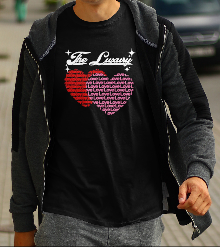 The Luxury Jacey Love Heart T-Shirt