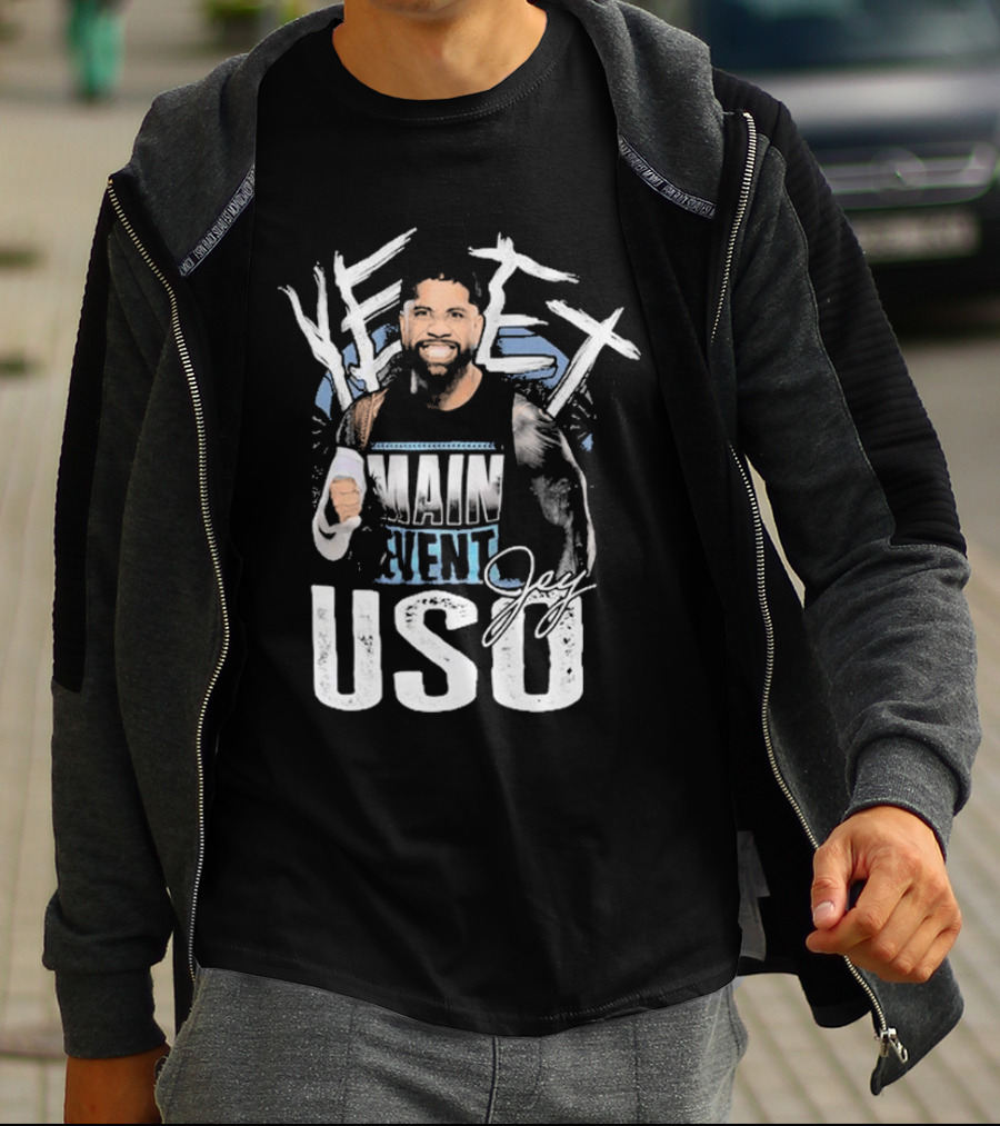 Main Event Yeet Jey Uso Ripple Junction Signature T-Shirt