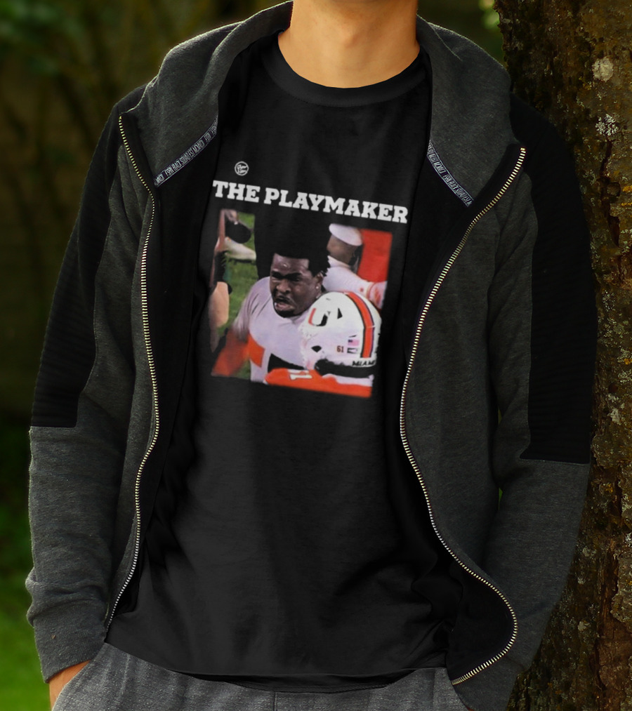 The Playmaker Michael Irvin Miami Hurricanes T-Shirt