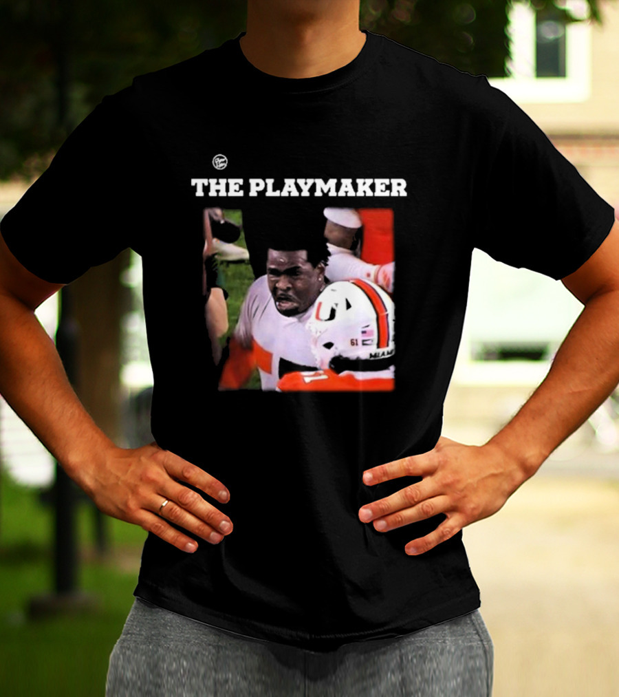 The Playmaker Michael Irvin Miami Hurricanes T-Shirt