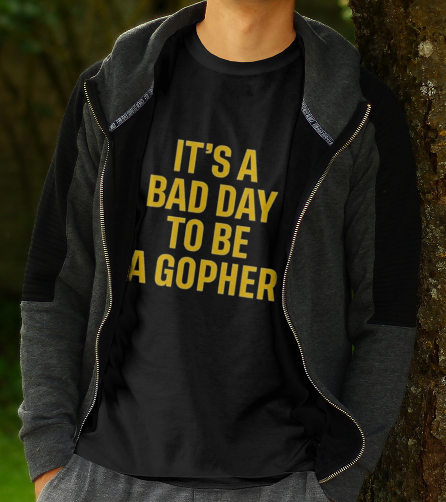 Mason Graham It's A Bad Day To Be A Gopher Minnesota Rivalry Football T-Shirt