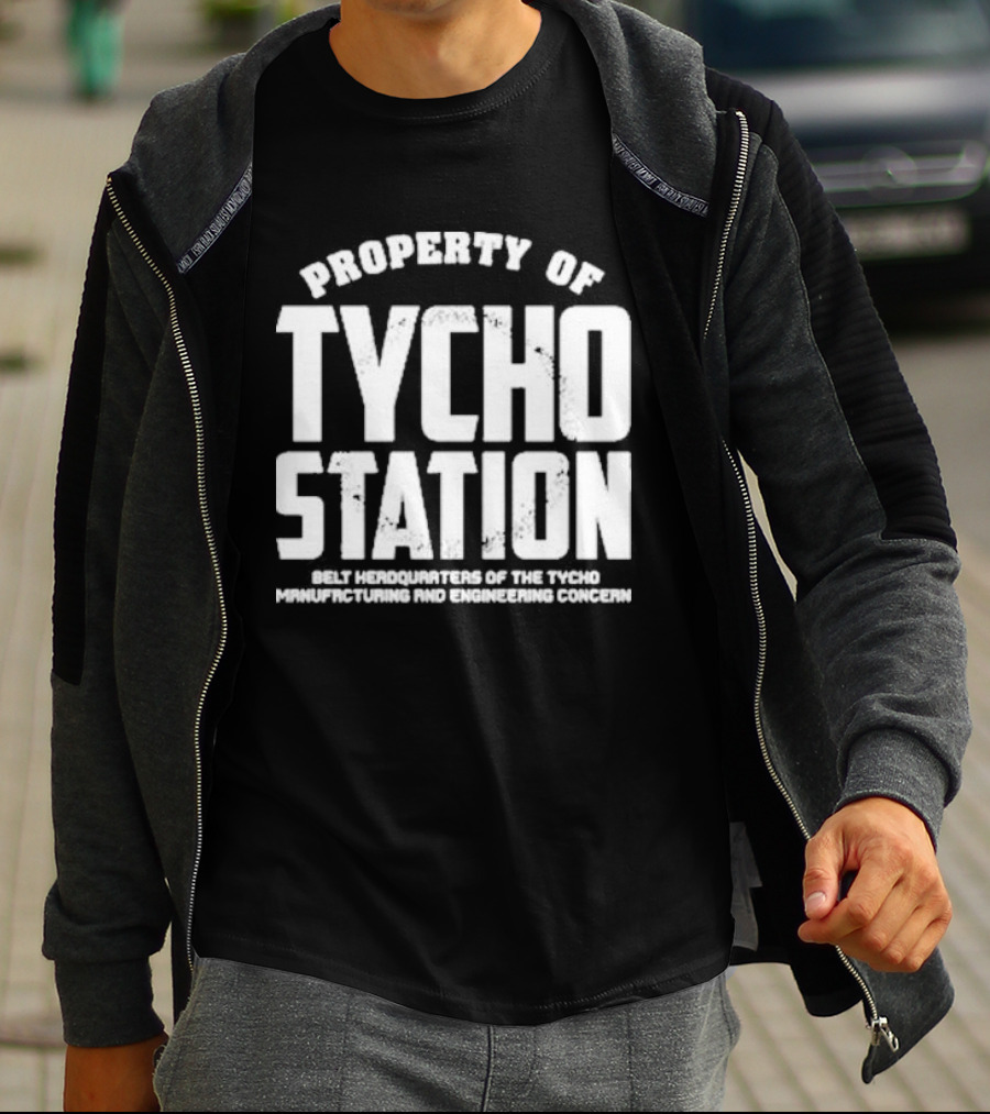 Property Of Tycho Station Belt Headquarters Tycho Manufacturing And Engineering Concern T-Shirt