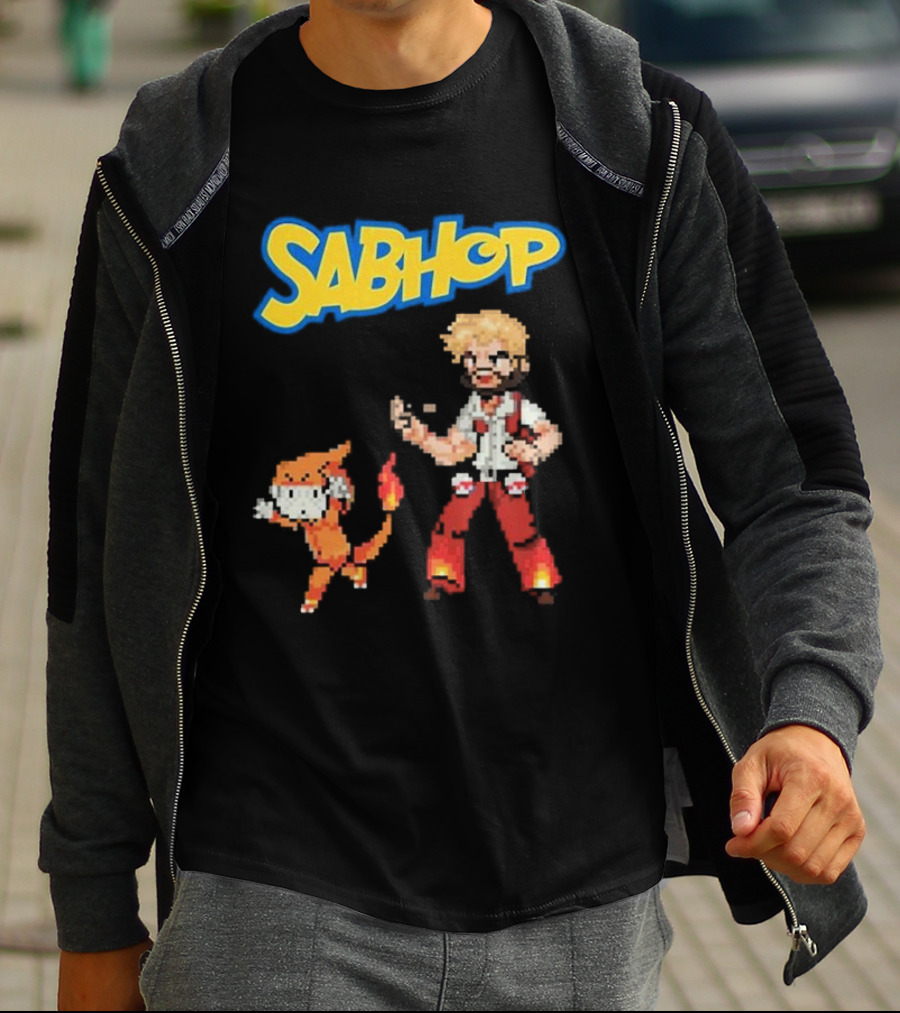 Sabino Sabhop Maestro Pokemon Charmeleon Retro Gaming T-Shirt