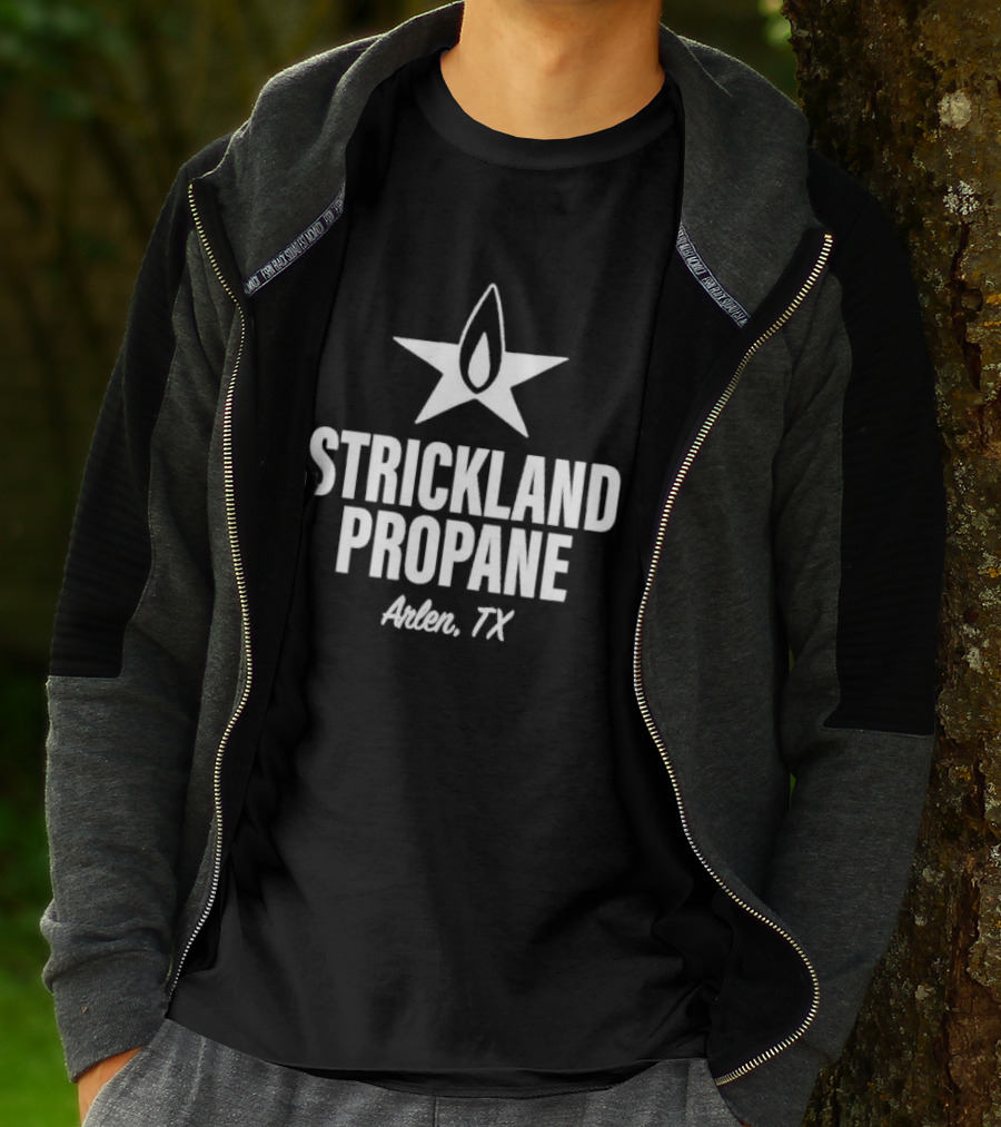 Strickland Propane Arlen TX Star Flame T-Shirt