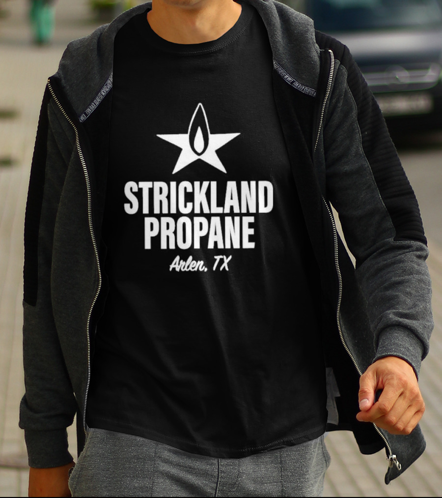 Strickland Propane Arlen TX Star Flame T-Shirt