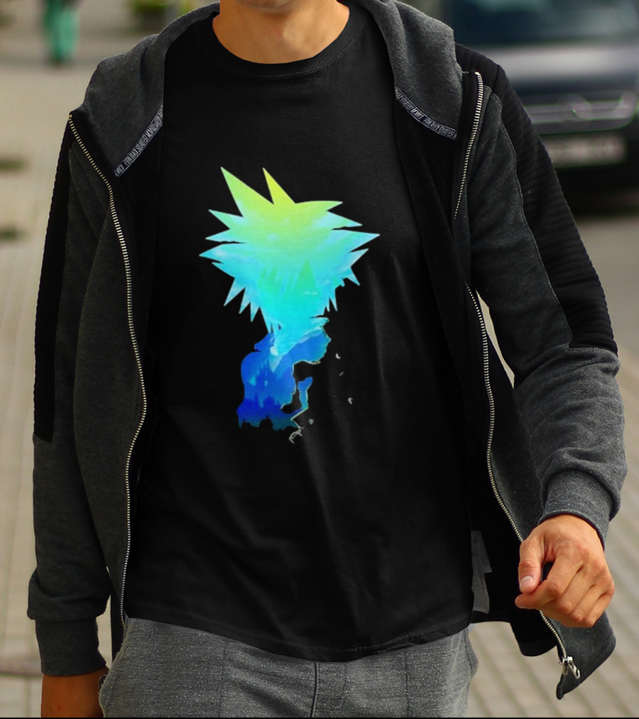 The Key Donnie Spiky Neon Profile T-Shirt