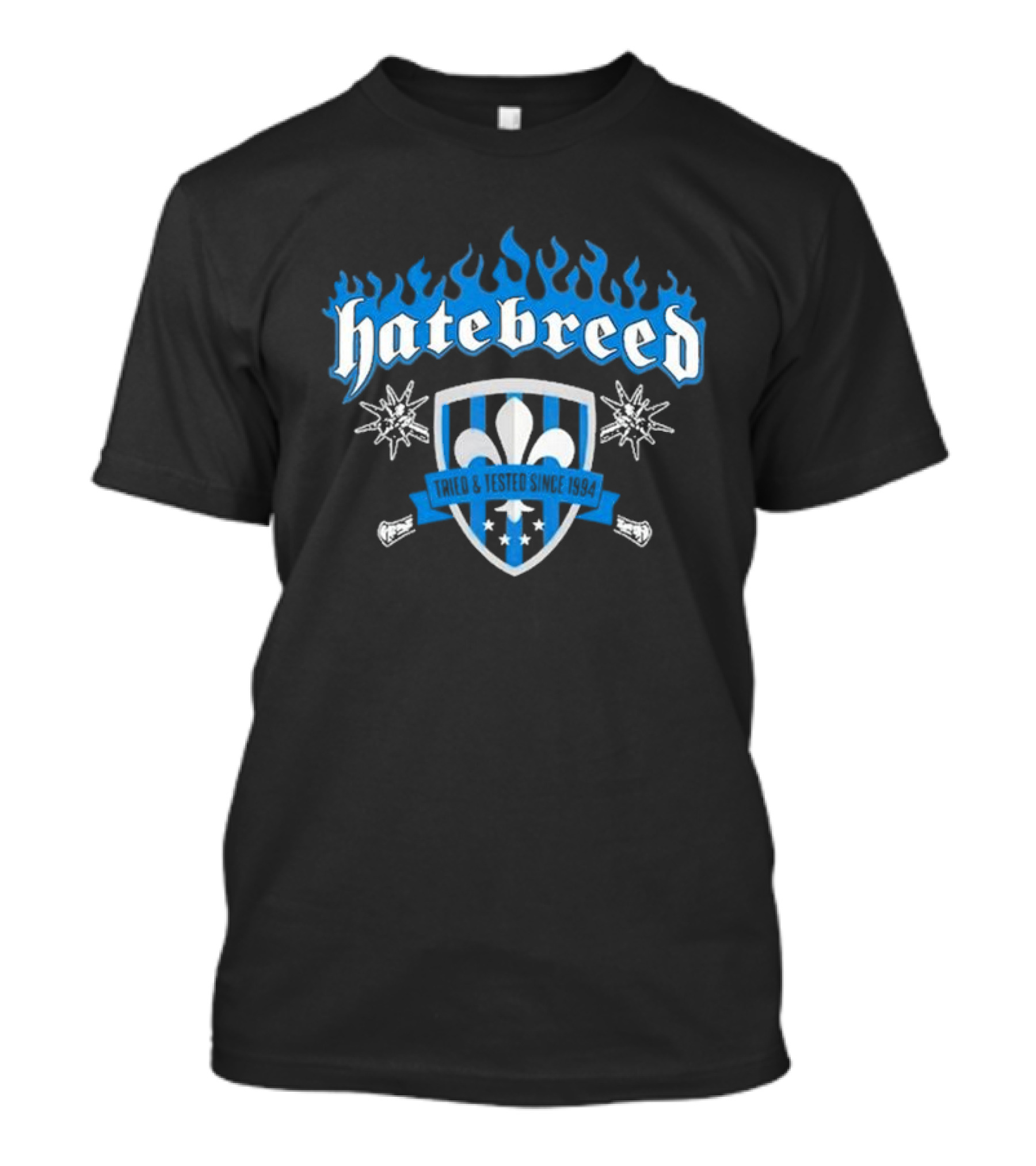 Hatebreed Tried And Tested Since 1994 Fleur-de-Lis Shield T-Shirt