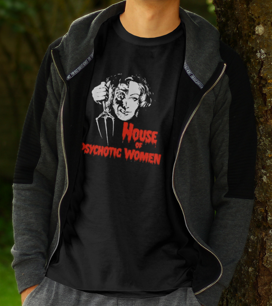 House Of Psychotic Women Vintage Horror T-Shirt