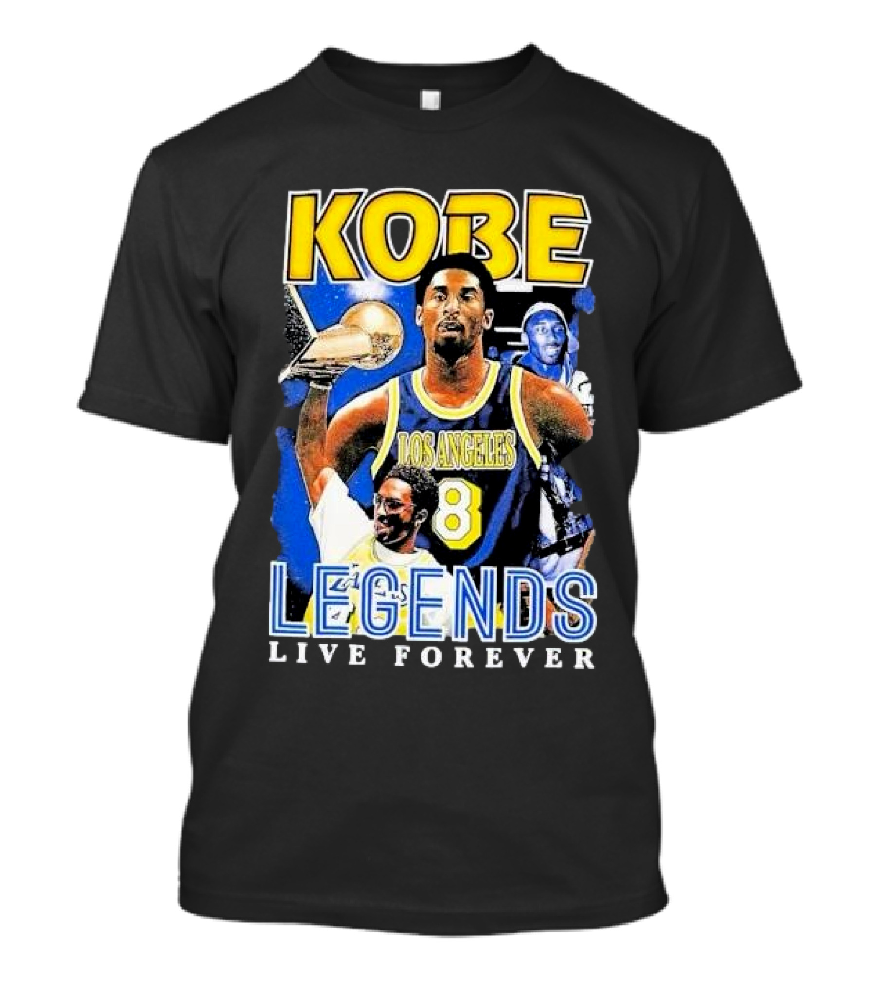 Kobe Los Angeles 8 Legends Live Forever T-Shirt