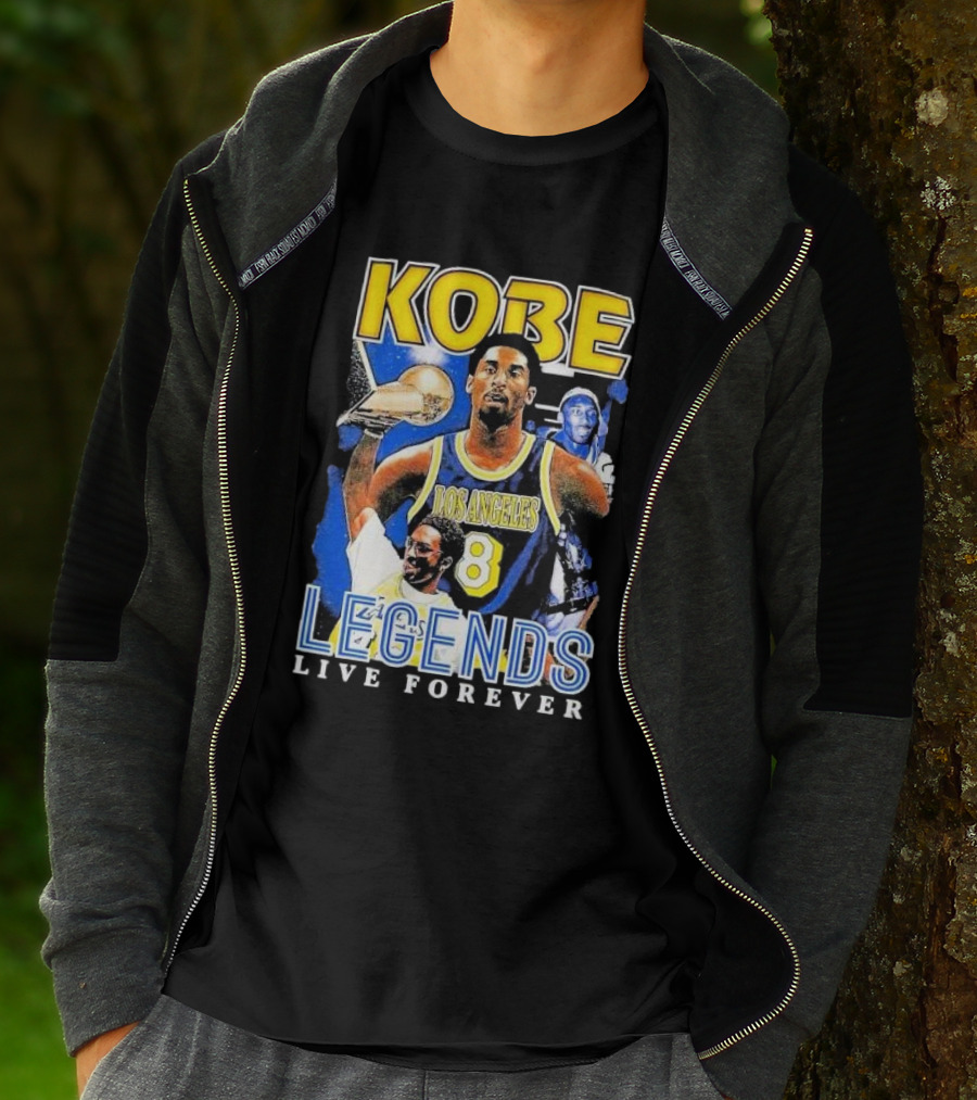 Kobe Los Angeles 8 Legends Live Forever T-Shirt