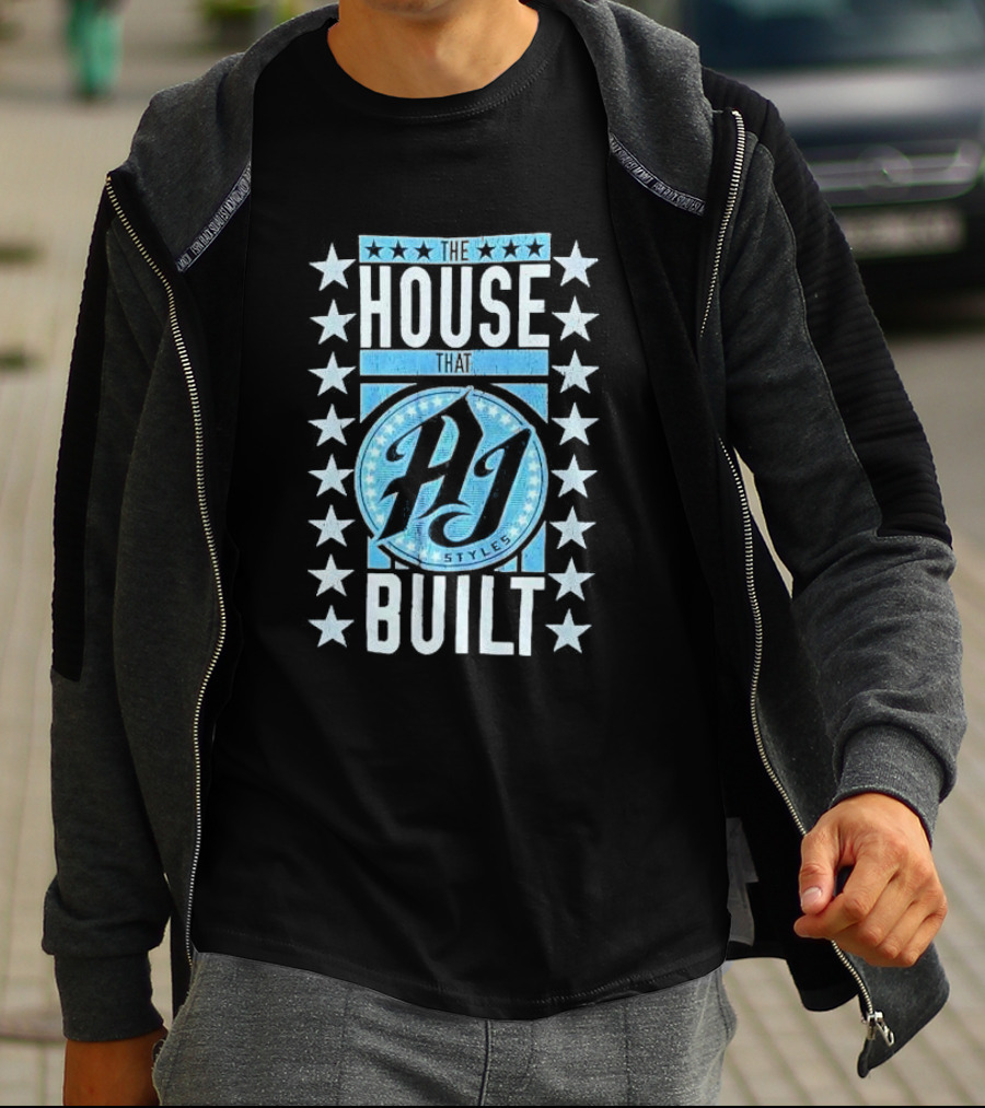AJ Styles The House That AJ Styles Built T-Shirt