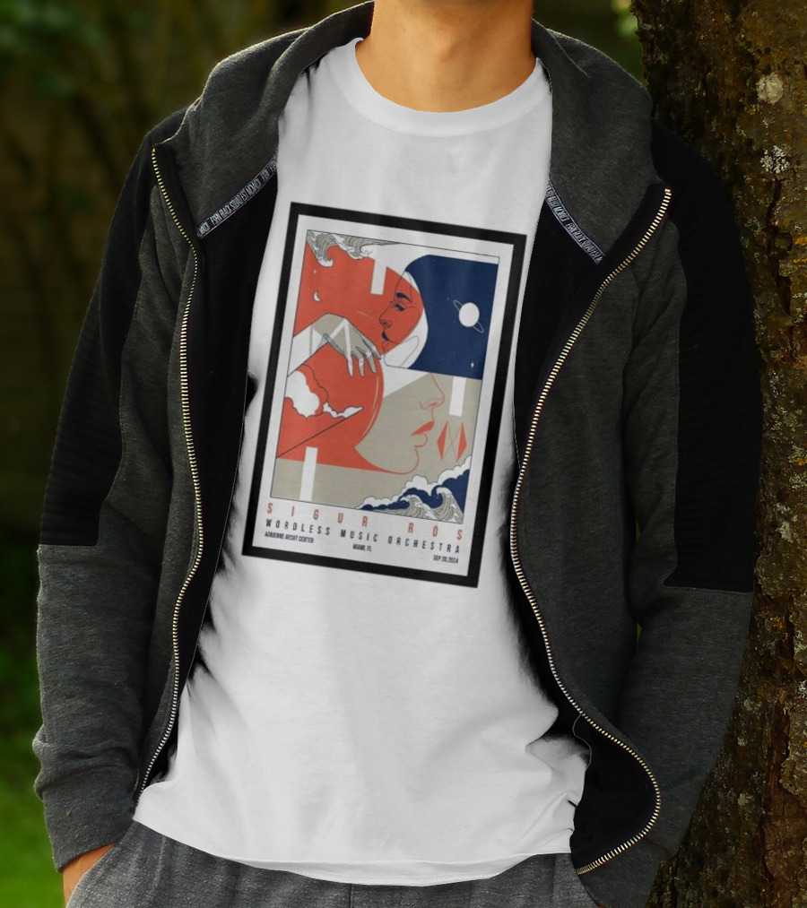 Sigur Ros Wordless Music Orchestra Adrienne Arsht Center Miami FL Sep 30 T-Shirt