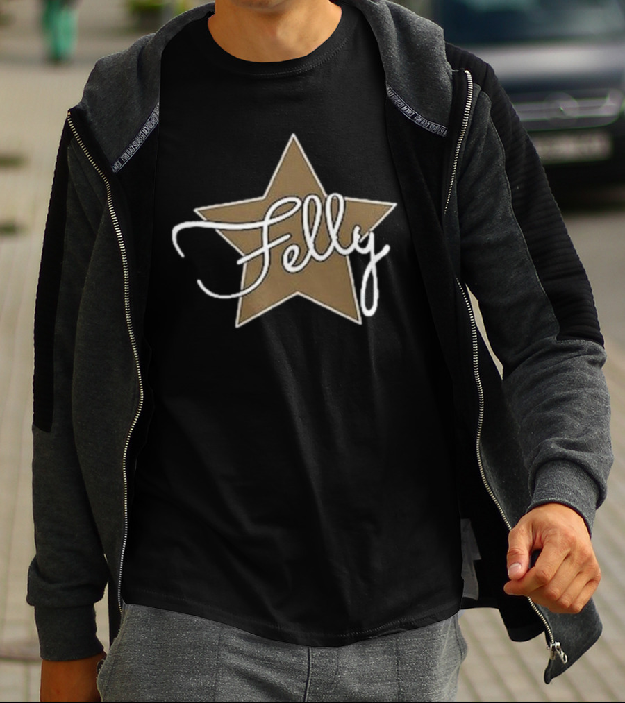 Felly Star Logo From Felly Music Store Collection T-Shirt