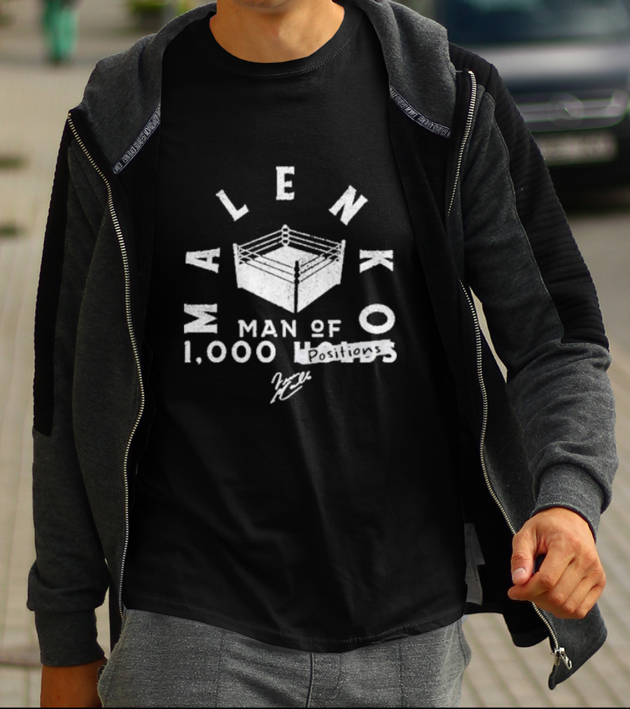 Malenko Man Of 1000 Positions T-Shirt