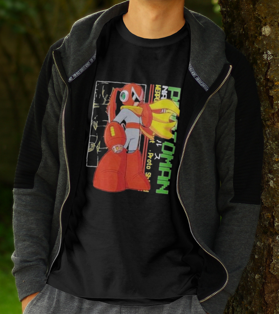 MegaMan Proto Man Robot Hero T-Shirt