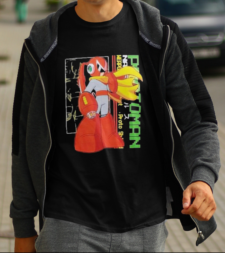 MegaMan Proto Man Robot Hero T-Shirt