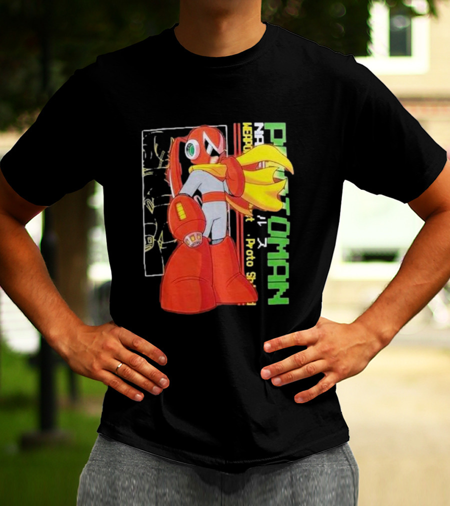 MegaMan Proto Man Robot Hero T-Shirt