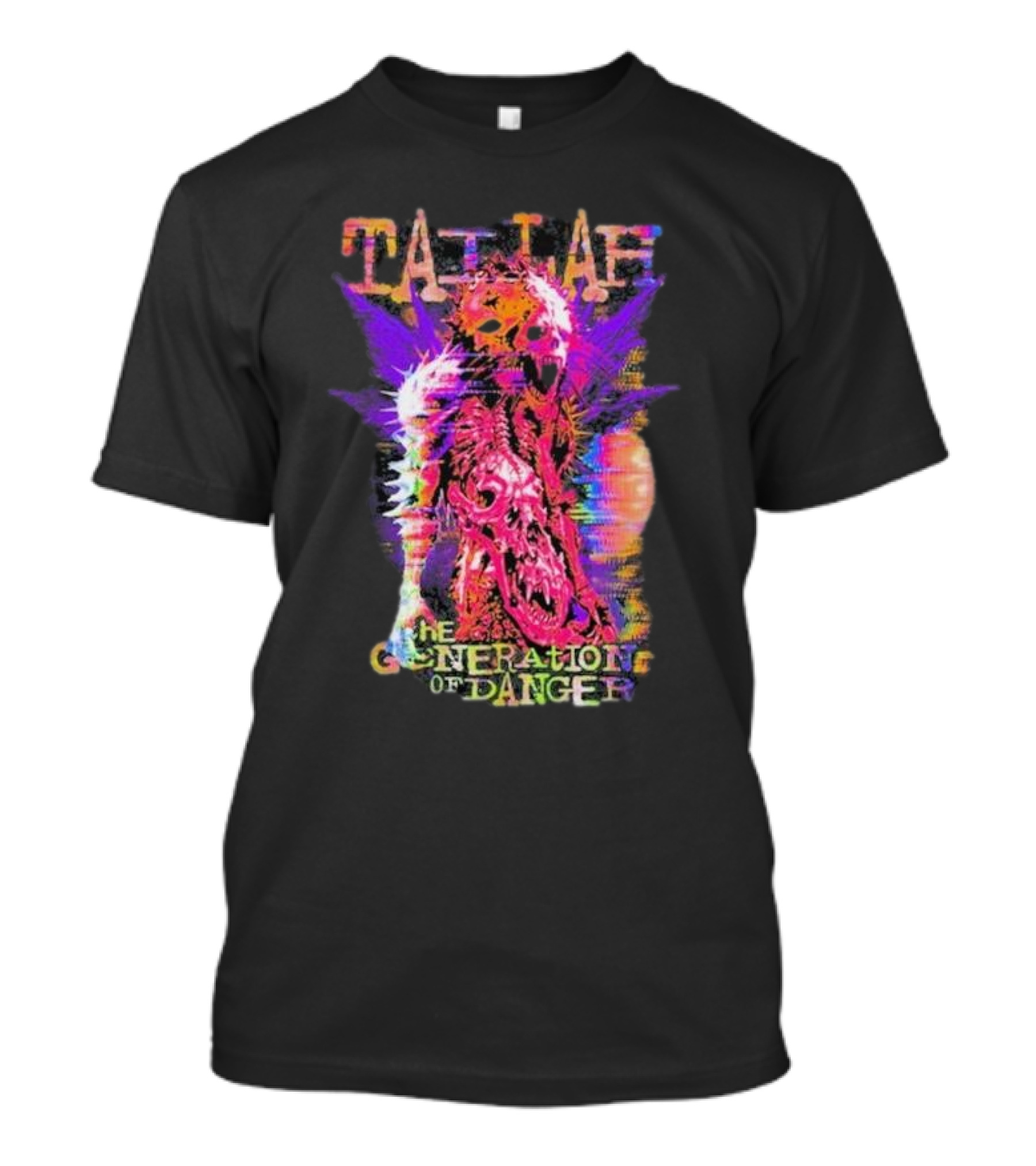 Tallah The Generation Of Danger Nomad Vibrant Skull Warrior T-Shirt