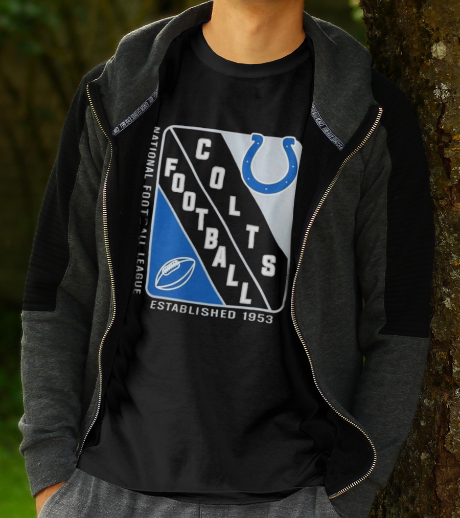 NATIONAL FOOTBALL LEAGUE COLTS FOOTBALL ESTABLISHED 1953 T-Shirt