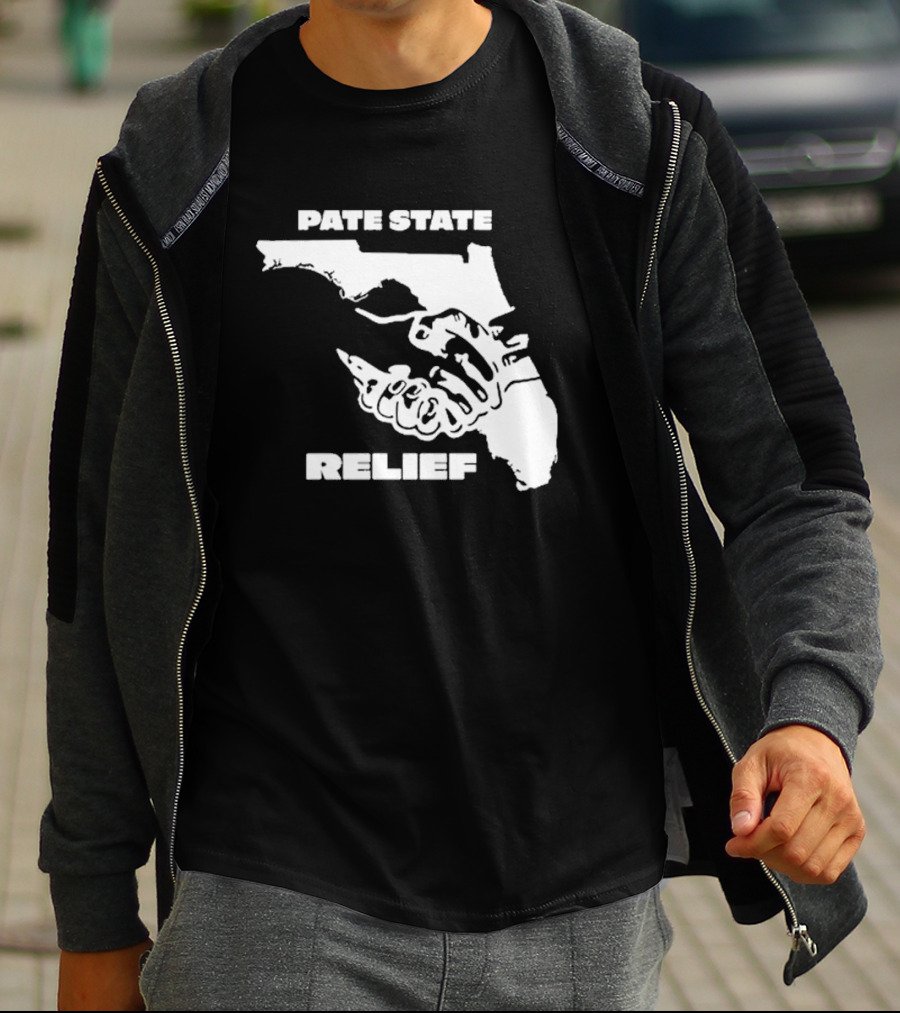 Pate State Florida Relief T-Shirt
