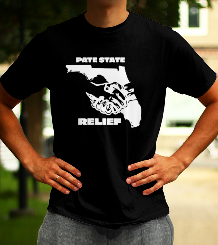Pate State Florida Relief T-Shirt