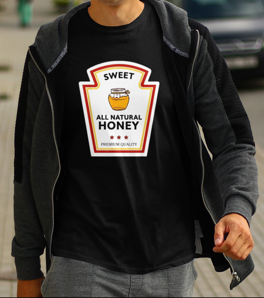 Sweet All Natural Honey Condiment Group Costume T-Shirt