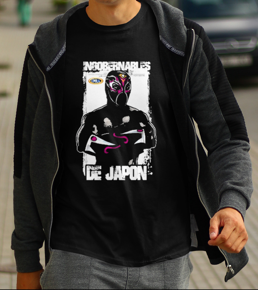 Ingobernables De Japon CMLL Titán Masked Wrestler T-Shirt