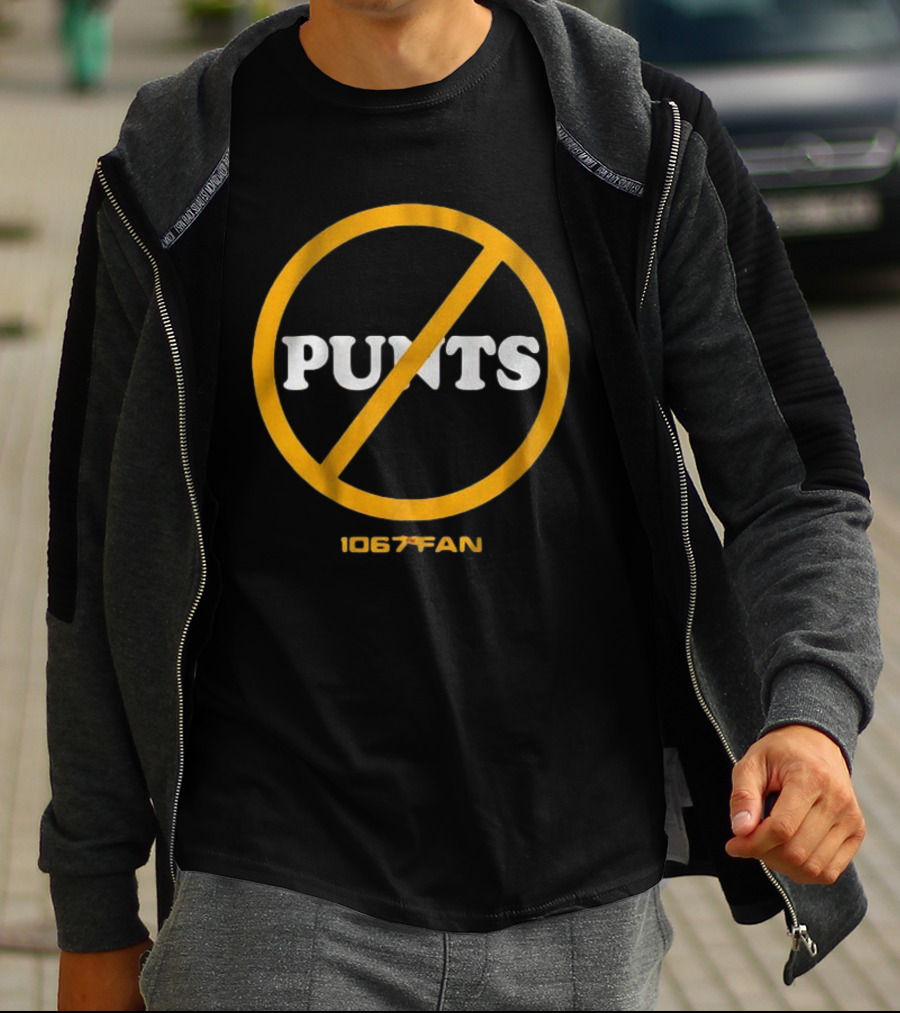 Washington Football 106.7 Fan No Punts T-Shirt