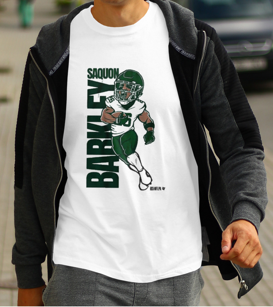 Saquon Barkley NFLPA Superhero Star T-Shirt