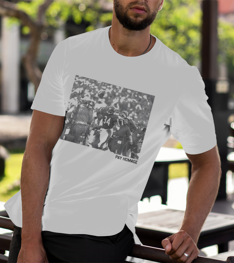 Walter Payton Pay Homage 34 Football Legend T-Shirt
