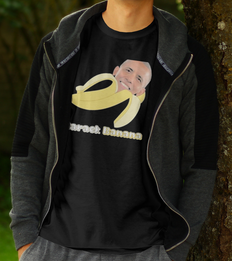 Barack Banana Funny Meme Face T-Shirt