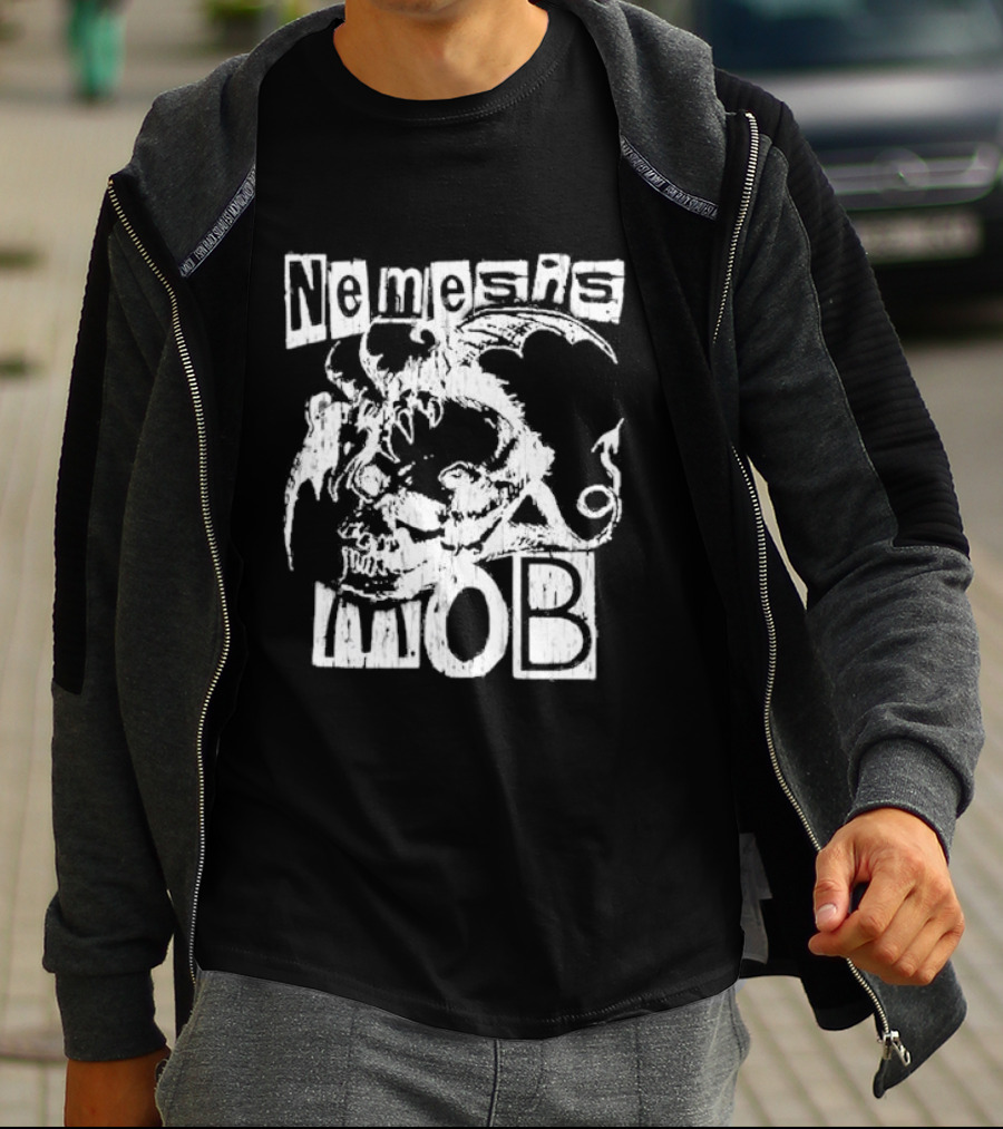 Nemesis Mob Skull Dragon T-Shirt