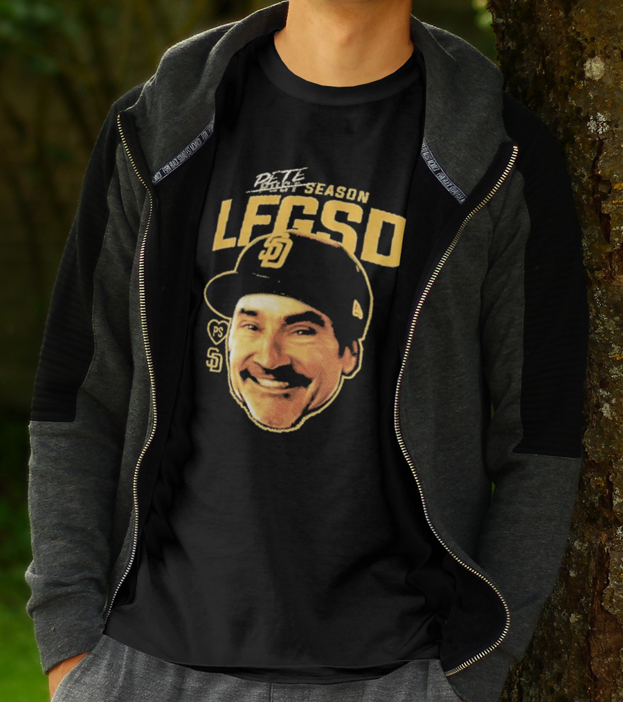 Pete Season Lfgsd San Diego Baseball Legends Cap T-Shirt
