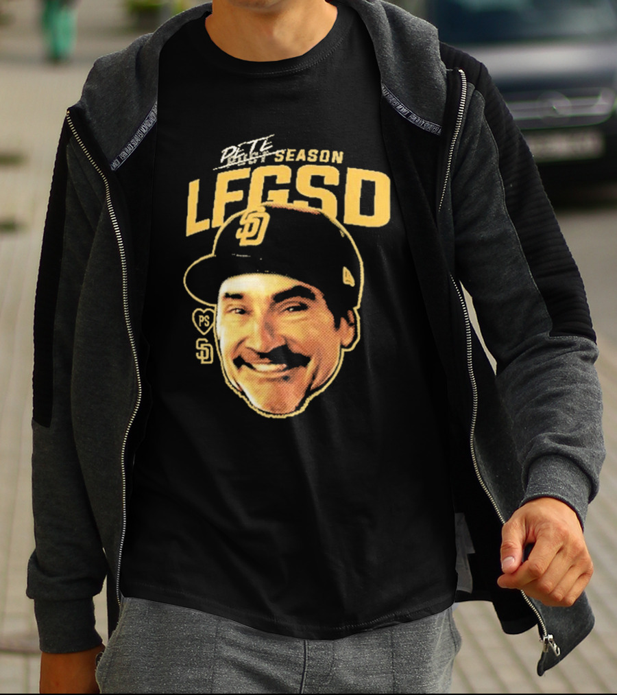 Pete Season Lfgsd San Diego Baseball Legends Cap T-Shirt