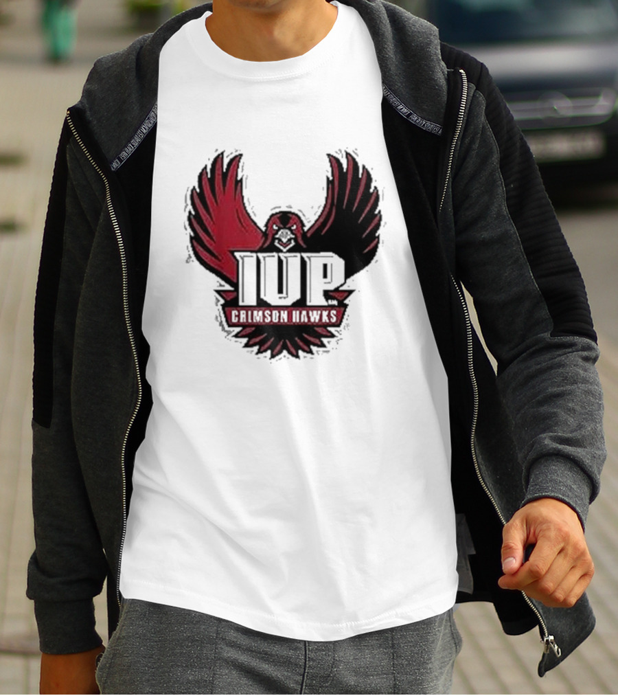 IUP Crimson Hawks Indiana University Pennsylvania NCAA IUPHC002 T-Shirt