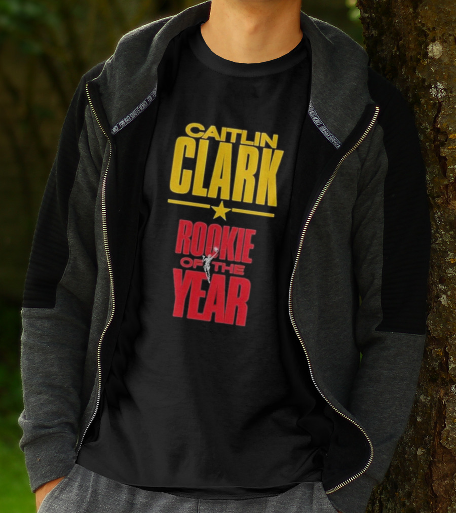 Caitlin Clark Rookie Of The Year Star Athletic Achievement 24 T-Shirt