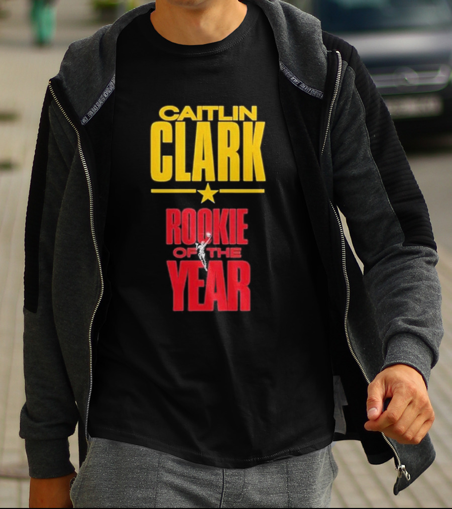 Caitlin Clark Rookie Of The Year Star Athletic Achievement 24 T-Shirt
