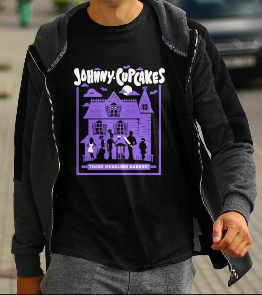 Johnny Cupcakes Haunted House Those Meddling Bakers T-Shirt